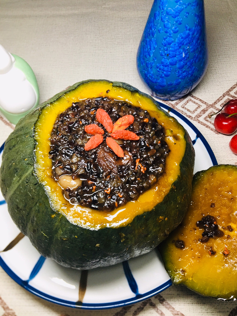 Blood Glutinous Rice Pumpkin Compote