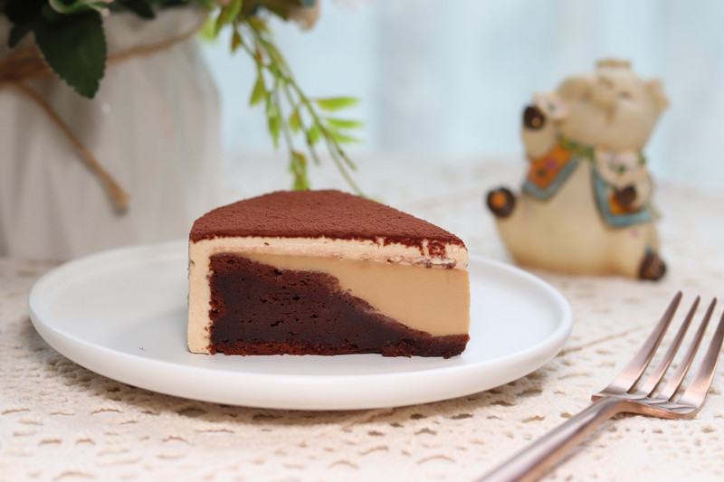 chocolate curd cheesecake