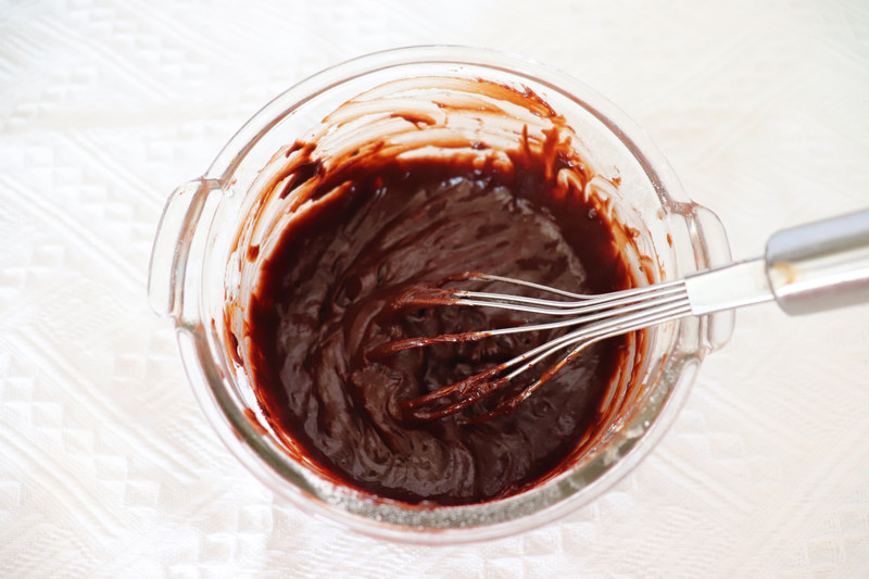 chocolate curd cheesecake