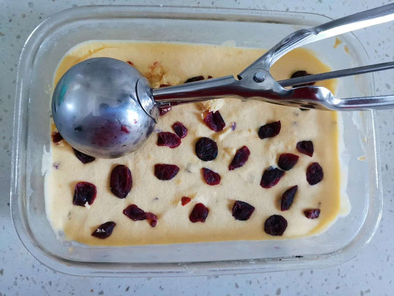 cranberry ice cream