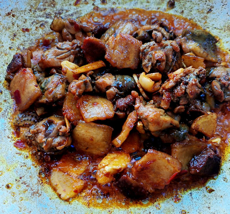 double-pepper chicken thighs