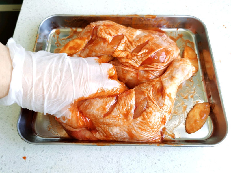 Grilled Orleans Chicken Thighs