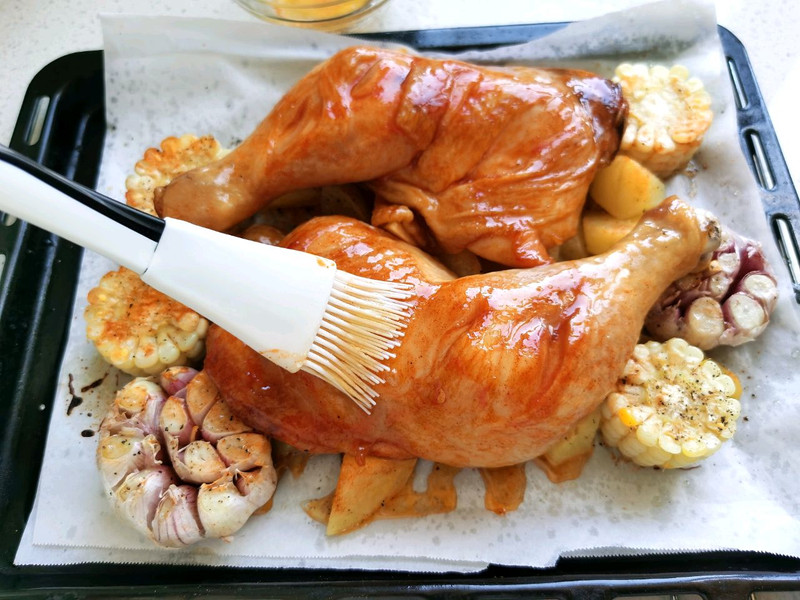 Grilled Orleans Chicken Thighs