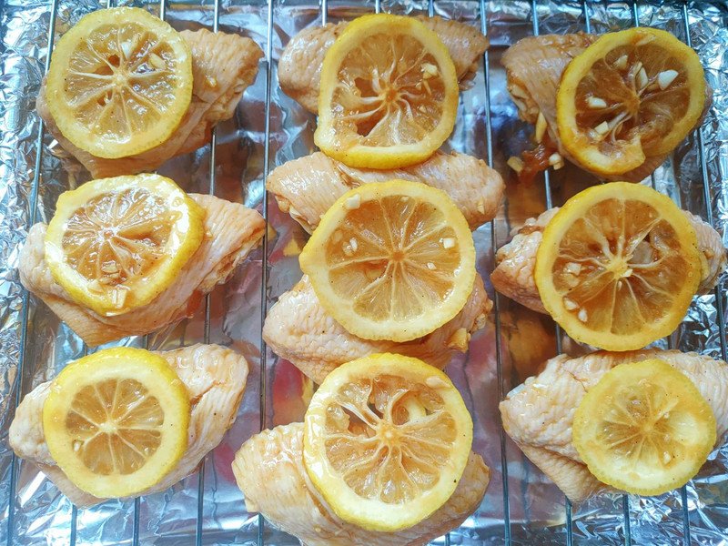 Lemon Grilled Chicken Wings