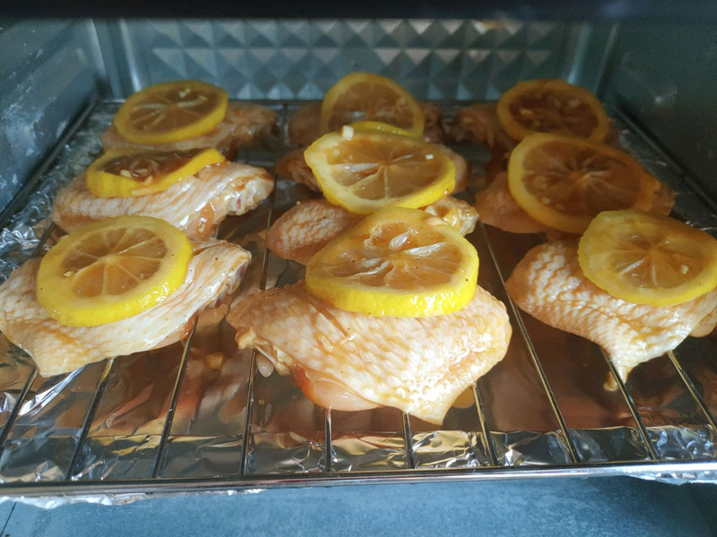 Lemon Grilled Chicken Wings
