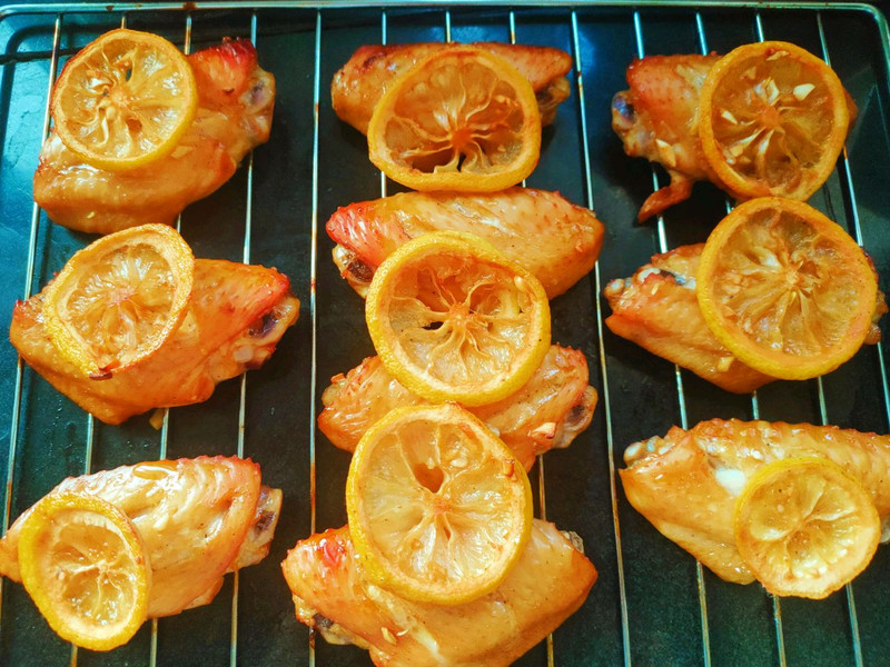 Lemon Grilled Chicken Wings