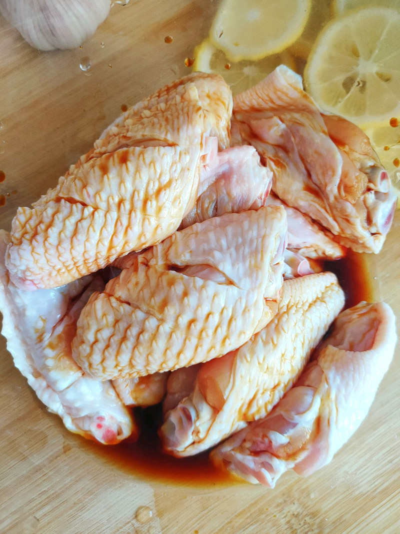 Lemon Grilled Chicken Wings