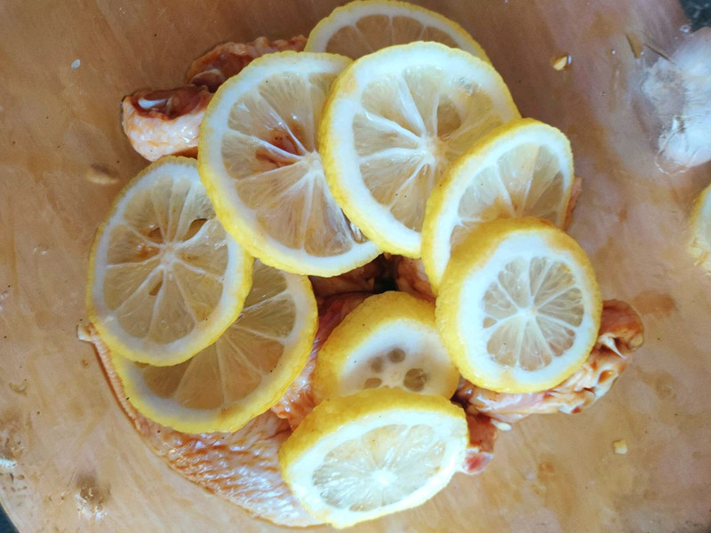 Lemon Grilled Chicken Wings