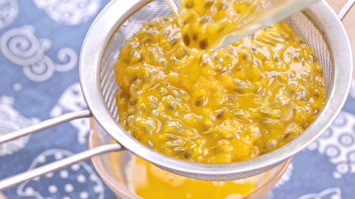 passion fruit custard