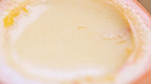 passion fruit custard