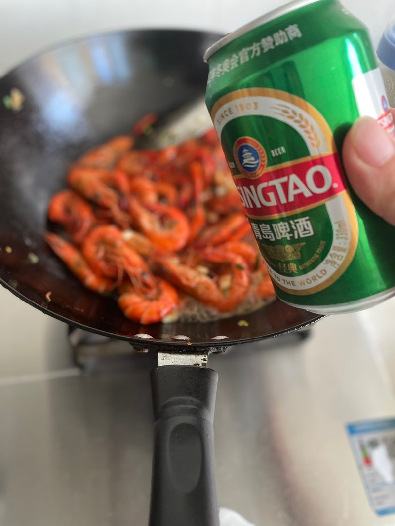 prawns in red sauce