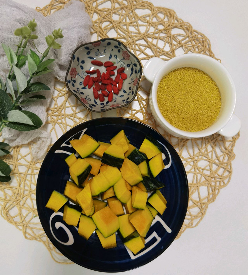 Pumpkin Millet Porridge