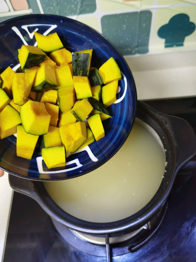 Pumpkin Millet Porridge