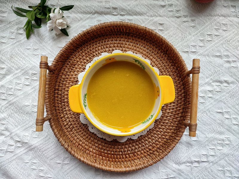 Pumpkin Yam Millet Paste