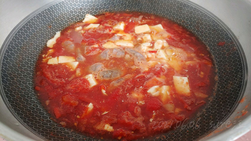 Shrimp and Tofu Stew with Eggplant