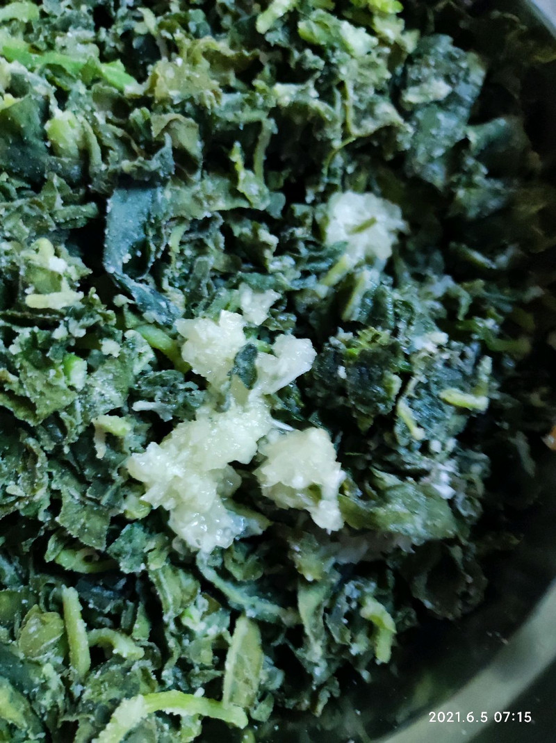 Steamed Wild Vegetables