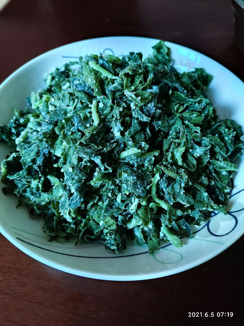 Steamed Wild Vegetables