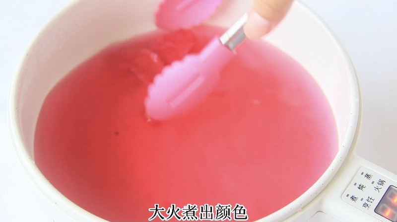 Dragon Fruit Crashed Milk