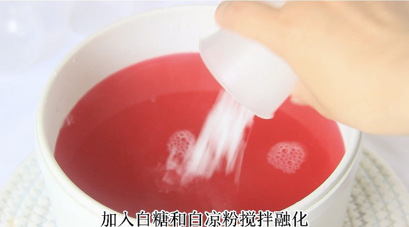 Dragon Fruit Crashed Milk
