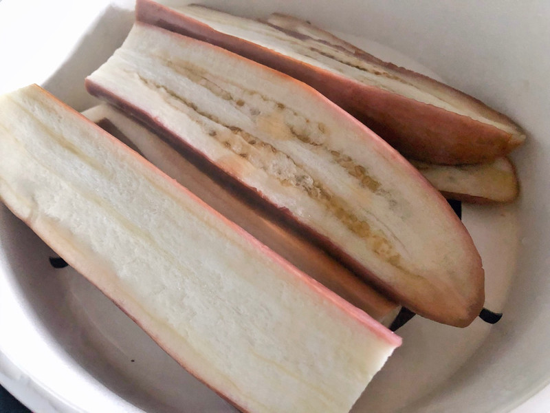 mashed eggplant