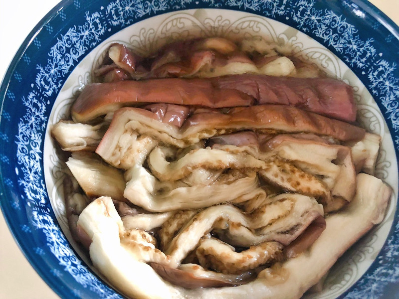 mashed eggplant