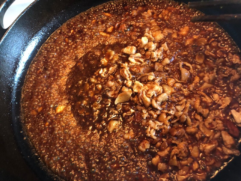 mashed eggplant