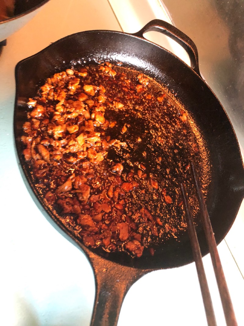 mashed eggplant
