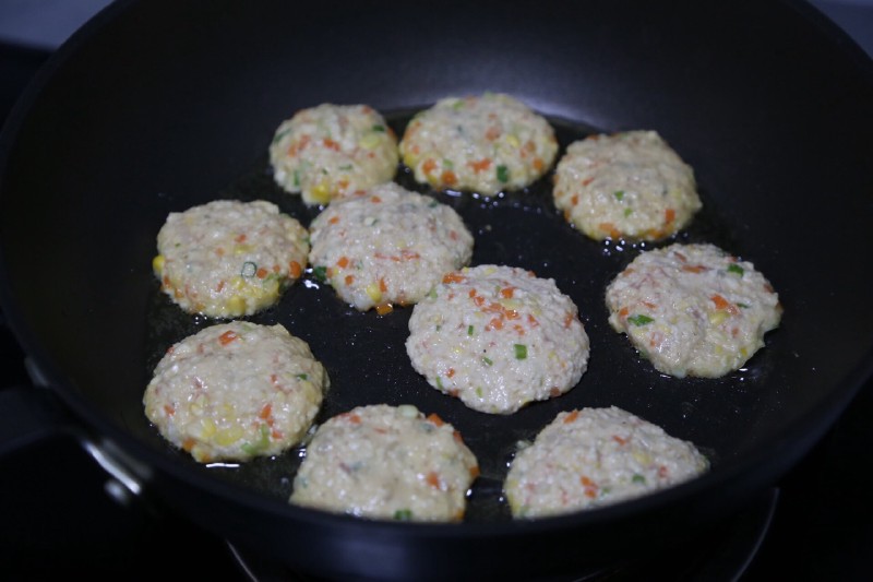 Tofu and Shrimp Patties