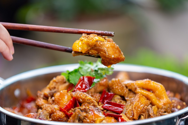 spicy dry pot chicken