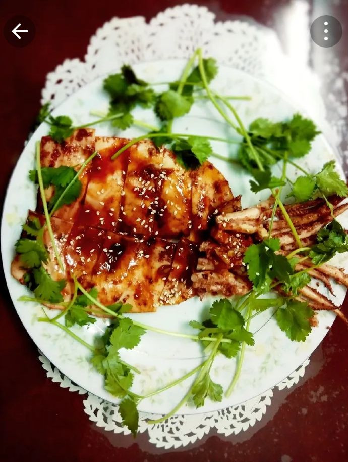 Grilled Calamari