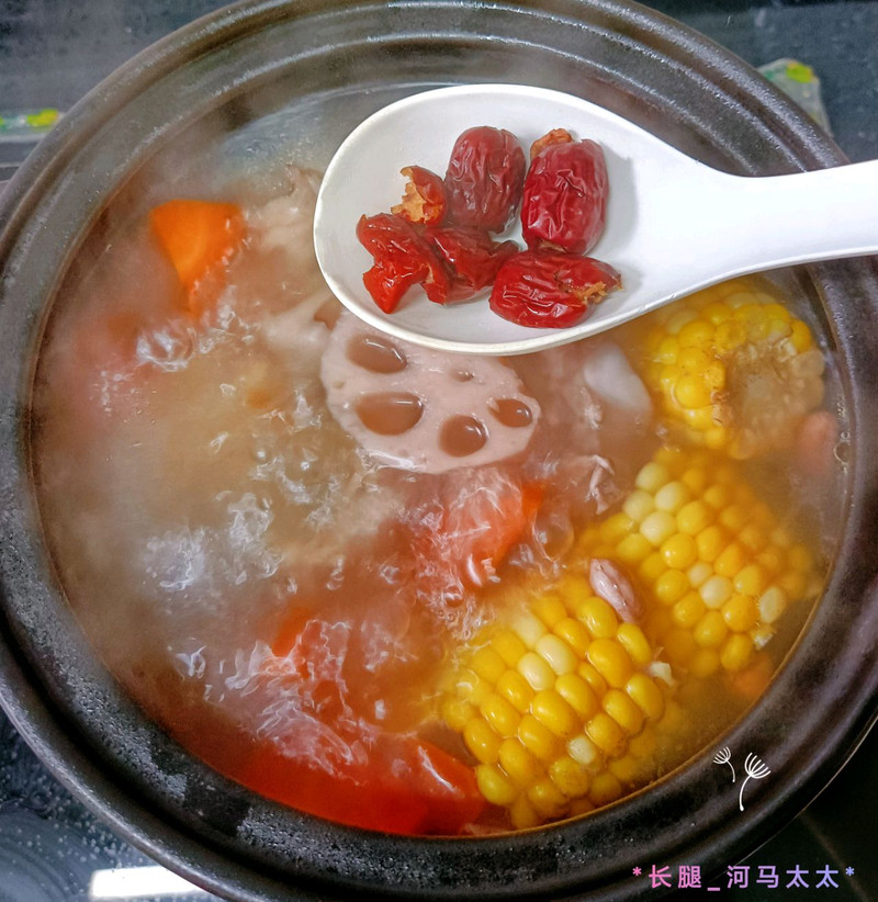 Lotus Root Corn and Bone Soup