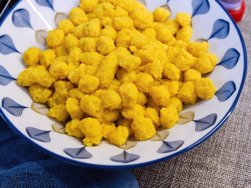 Pumpkin Shrimp Balls