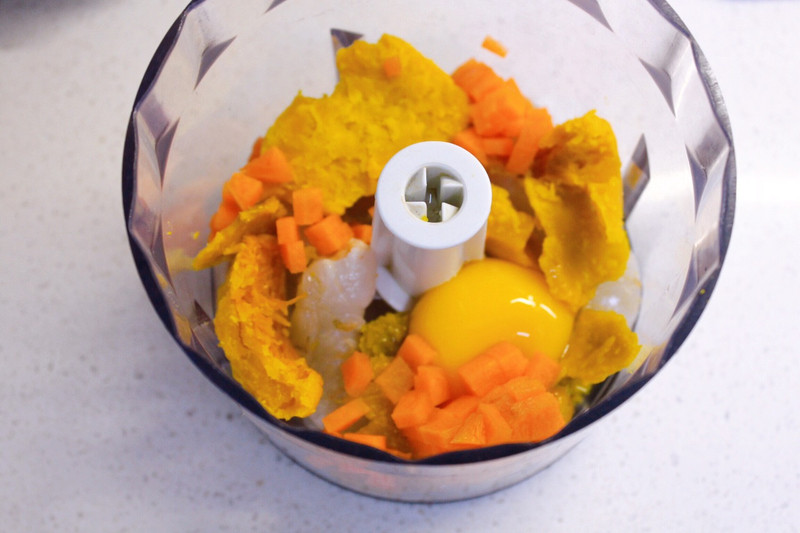 Pumpkin Shrimp Balls