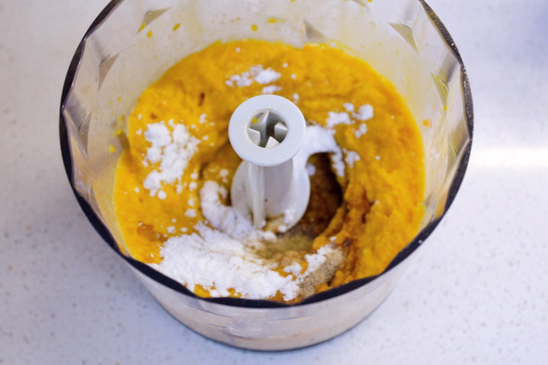 Pumpkin Shrimp Balls