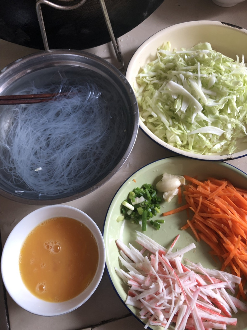 stir-fried vermicelli