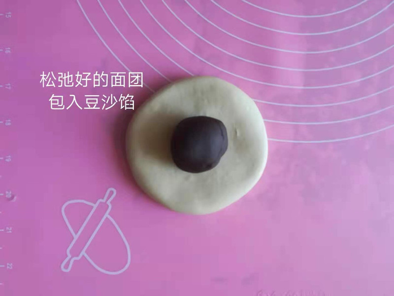 soft bean paste bread