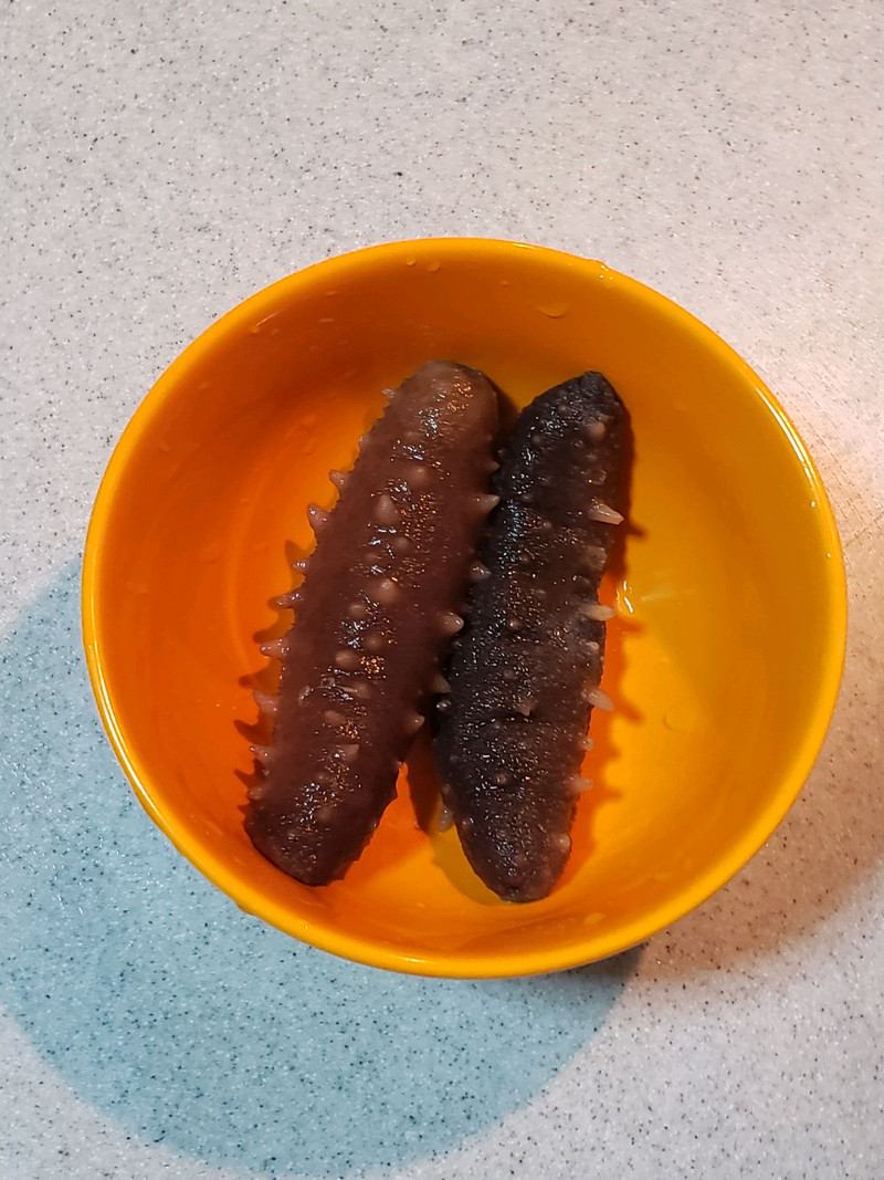 Steamed Egg with Sea Cucumber