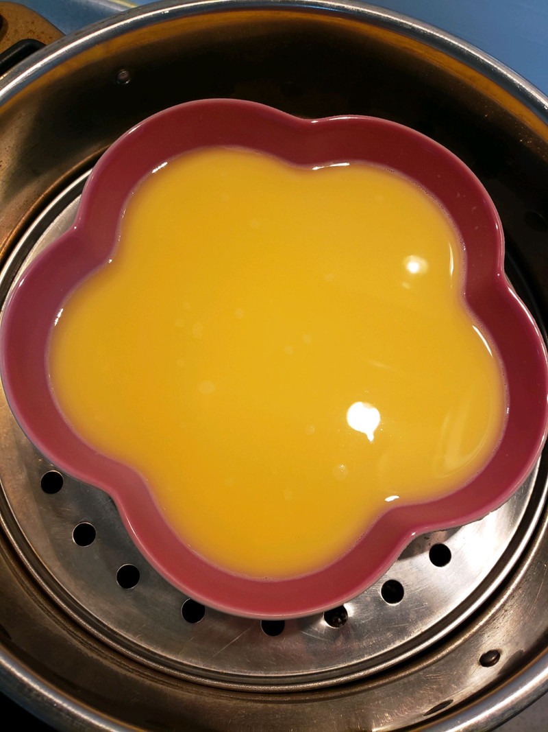 Steamed Egg with Sea Cucumber