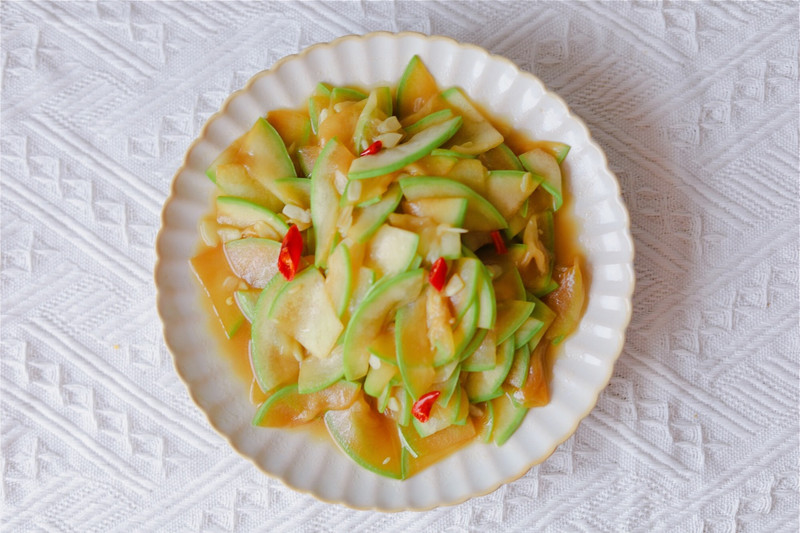 stir-fried zucchini