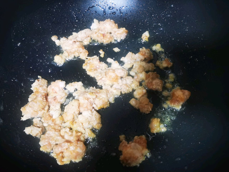 Stir Fried Minced Pork with Beans