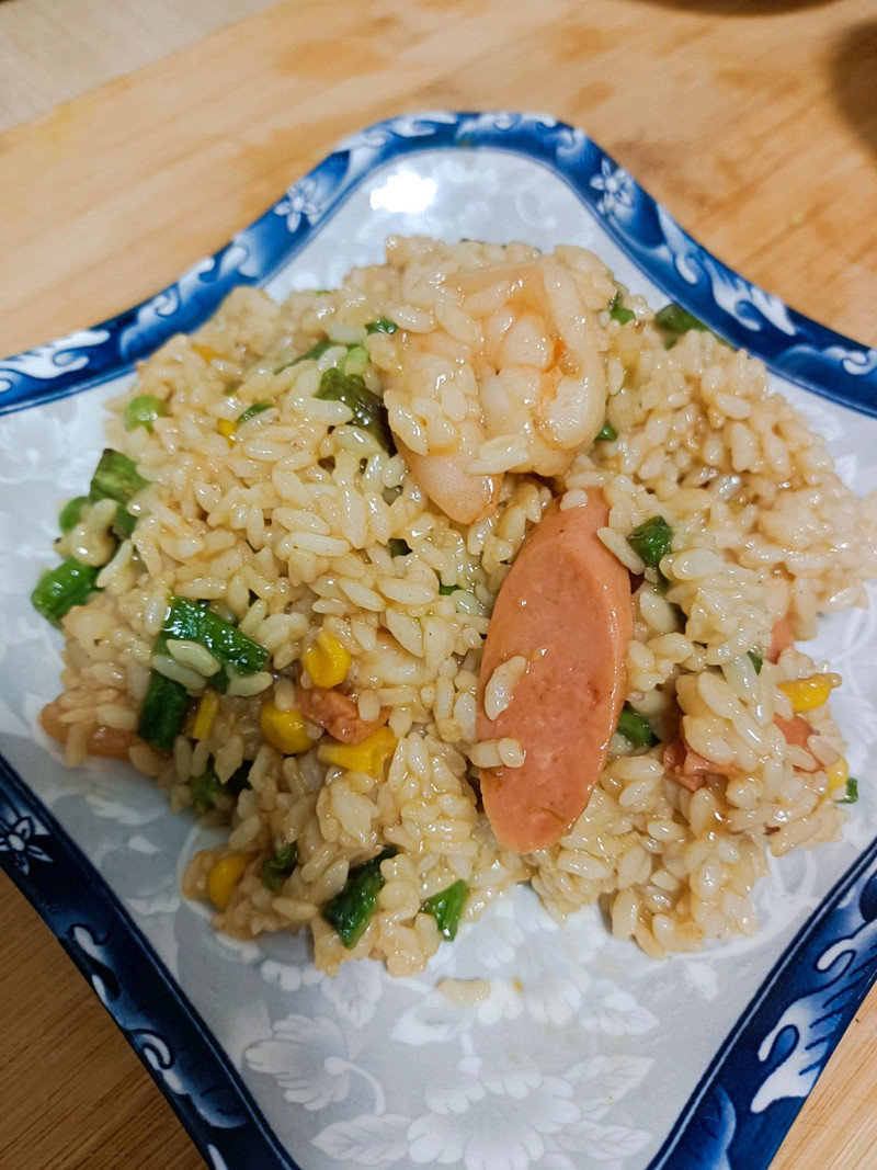 Sweet and Sour Ham and Shrimp Risotto