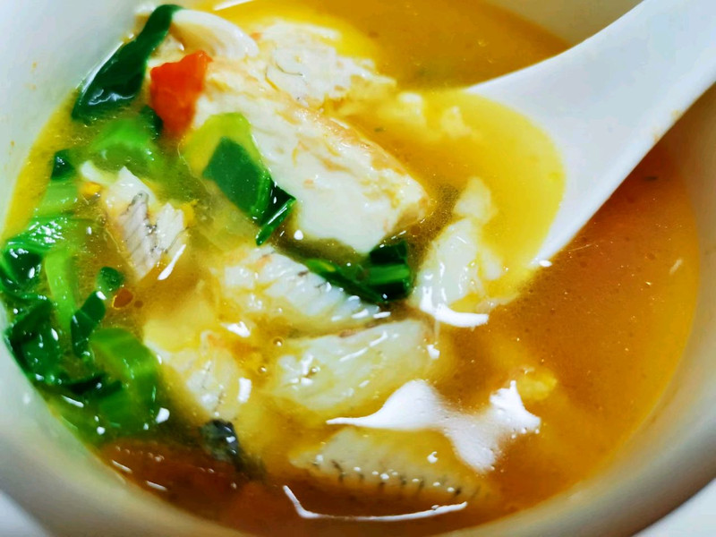 Yellow Bone Fish Soup with Bean Curd